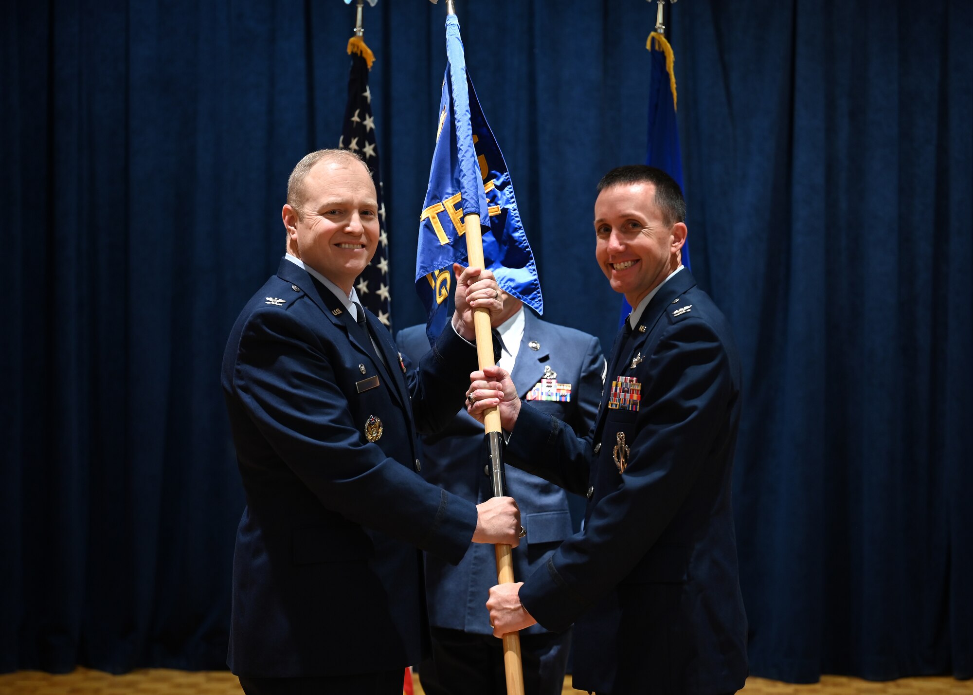 Change of command.