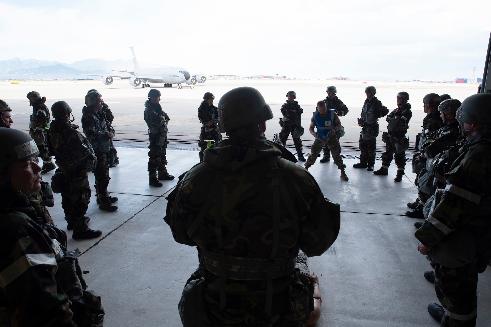 UTANG members on participate on CBRNE FTX Exercise