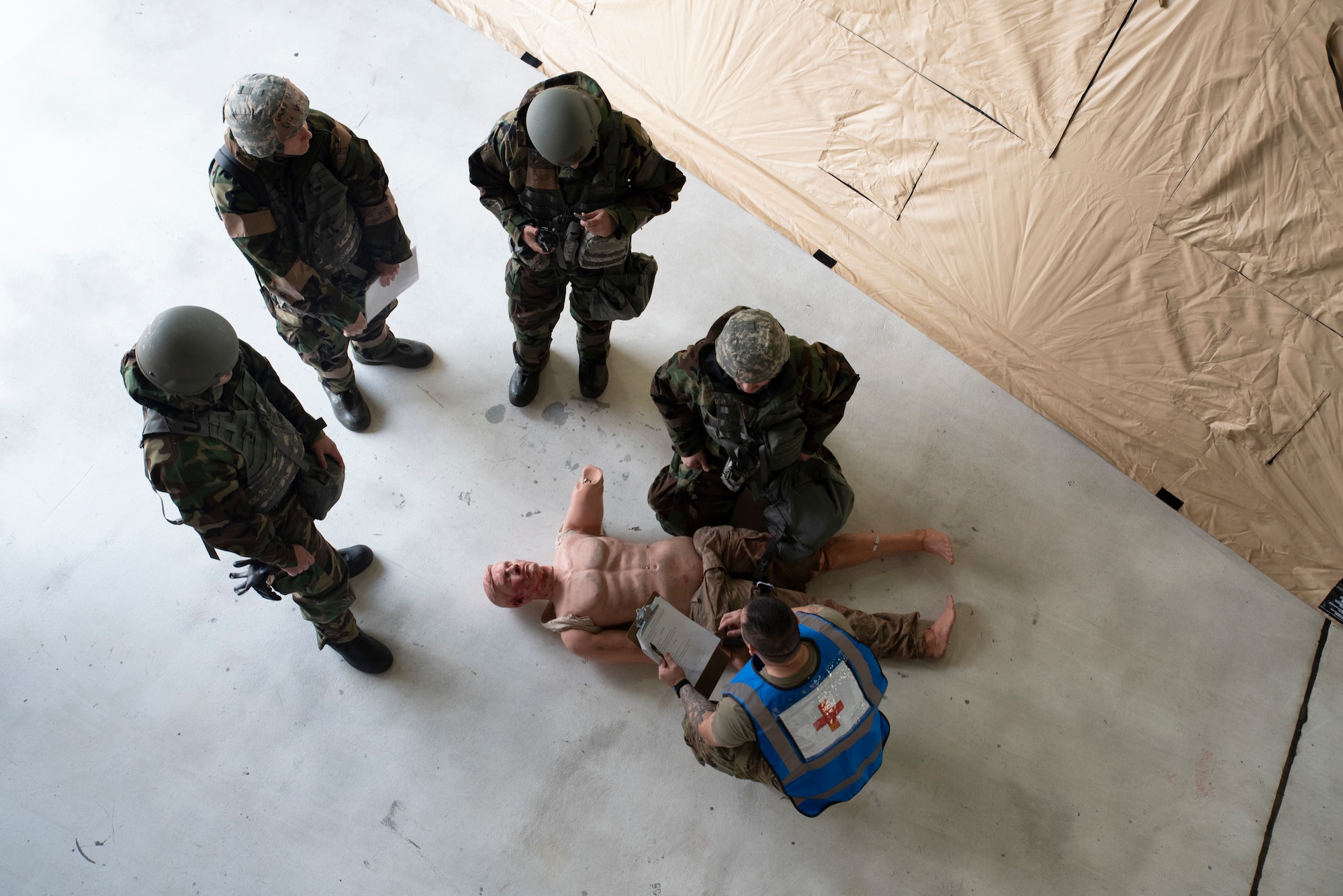 UTANG members on participate on CBRNE FTX Exercise