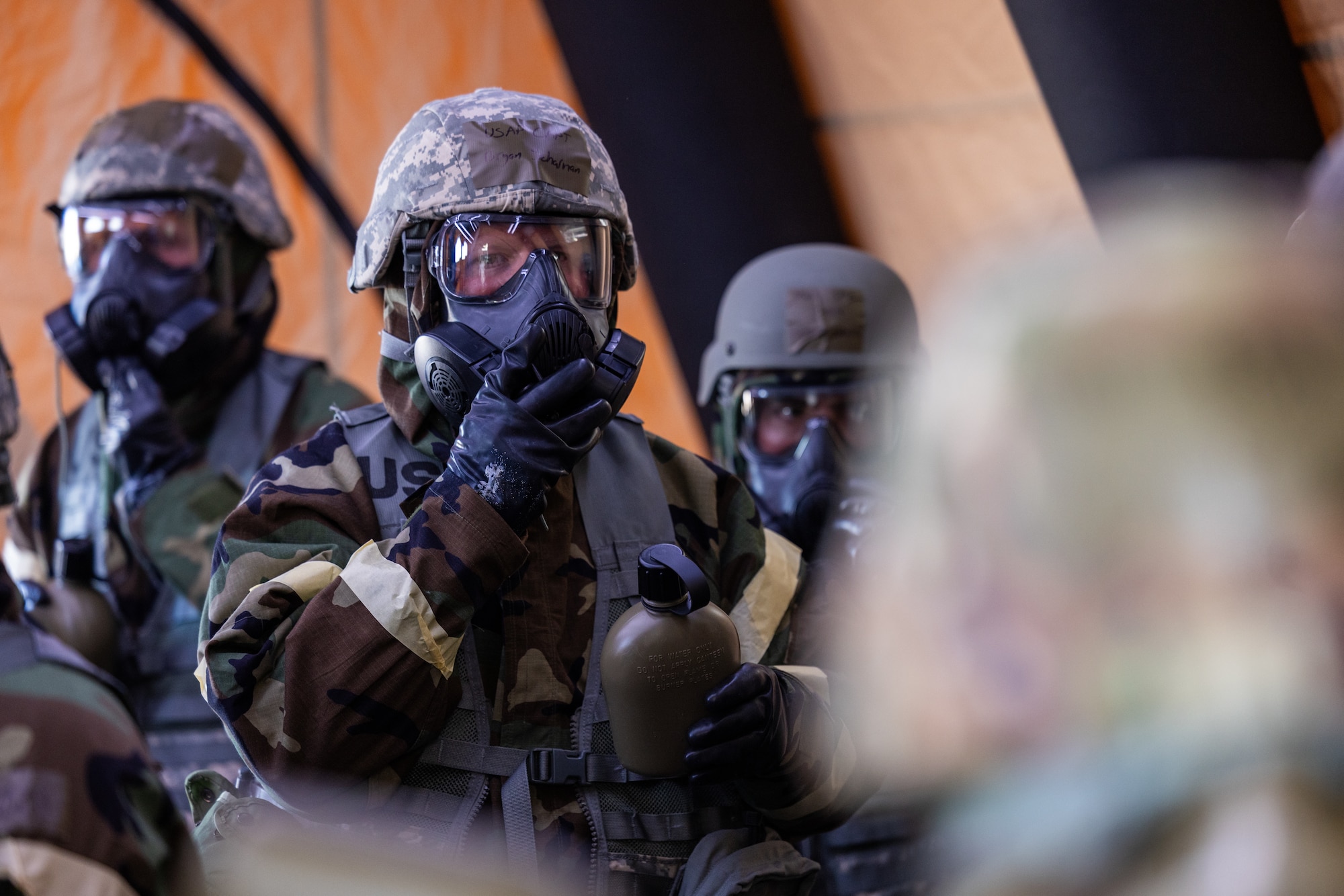UTANG members on participate on CBRNE FTX Exercise