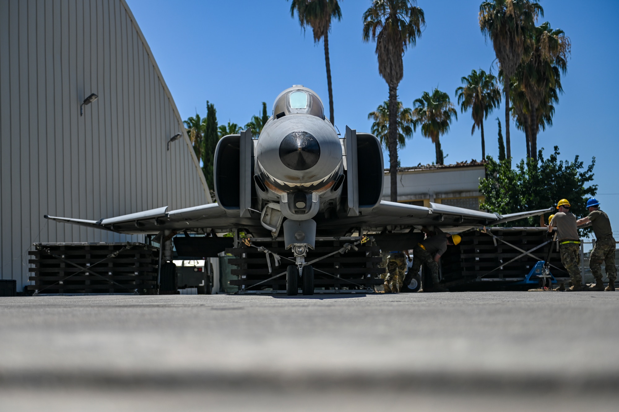 Turkish F-4 shown on the flightline