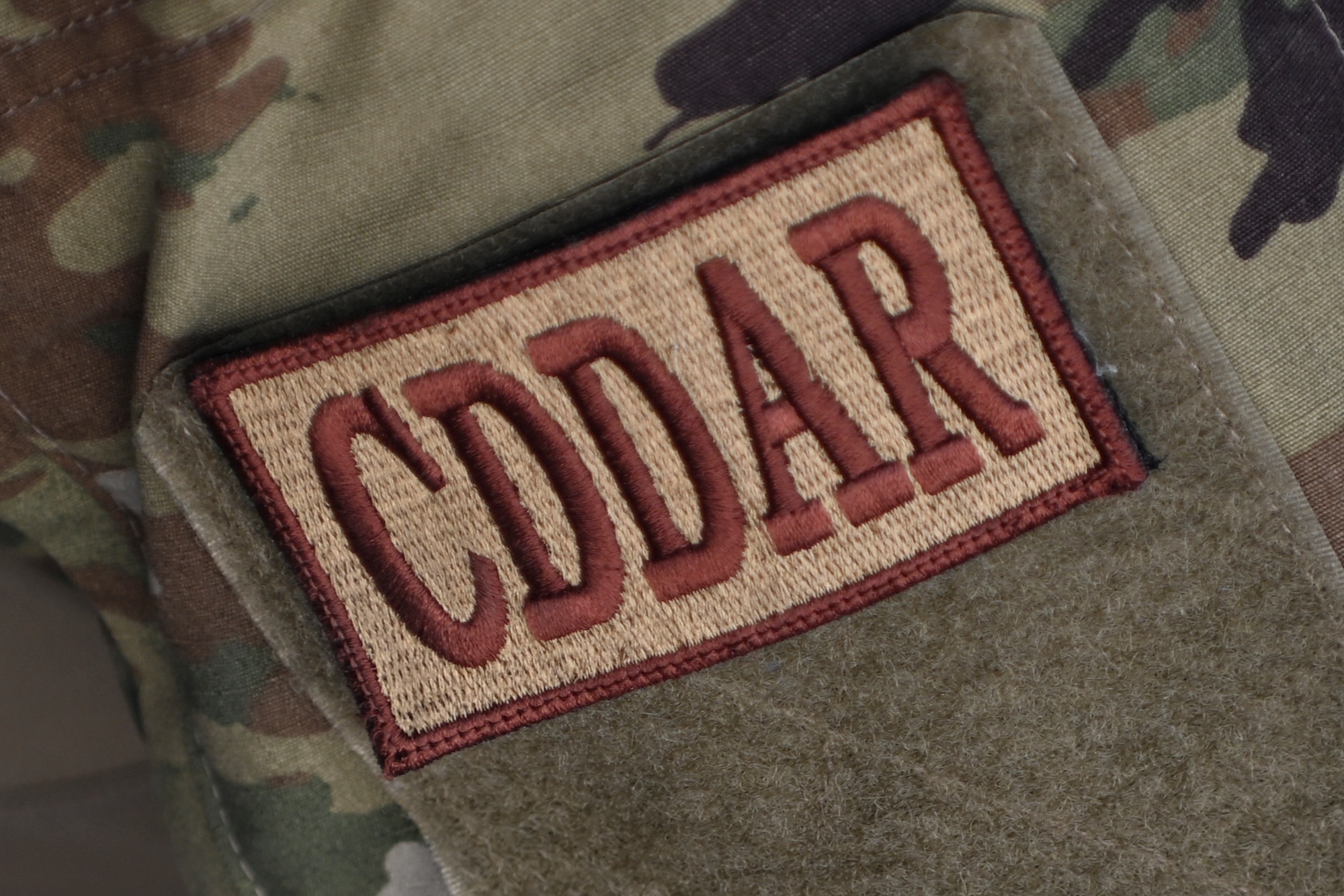 CDDAR patch displayed