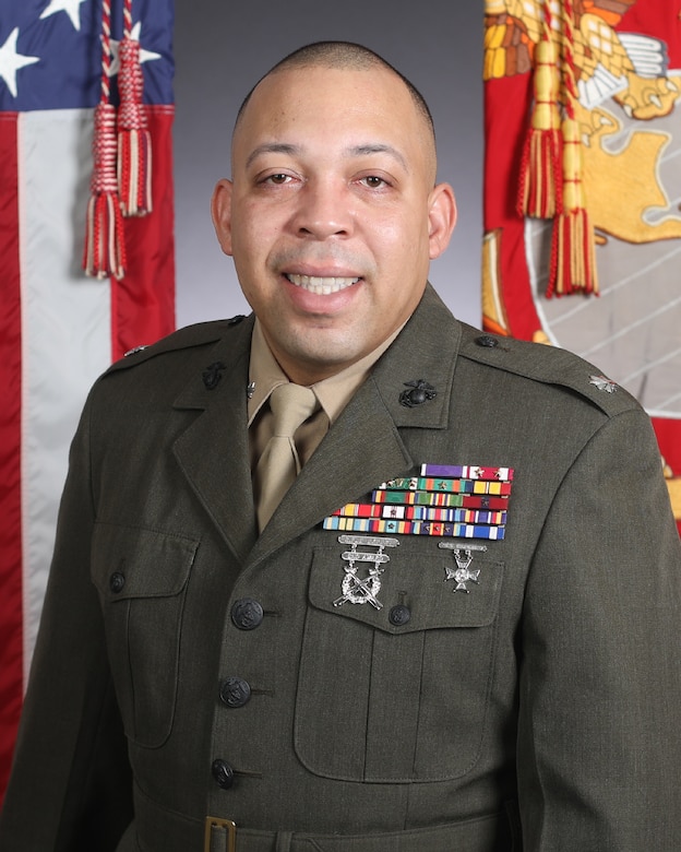 LtCol Antoine Bates command Photo