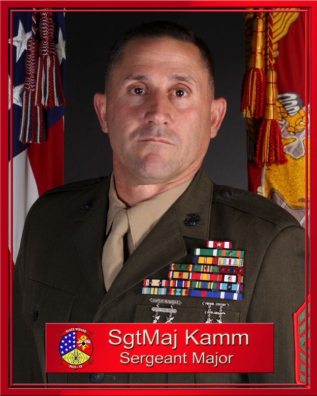 SgtMaj Kamm MALS-13