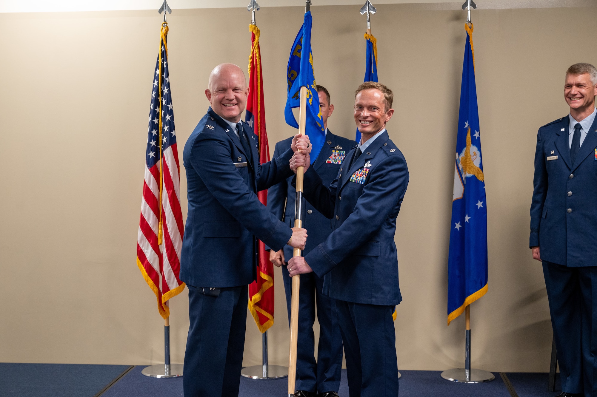 The 33rd Fighter Wing reactivated the 85th Fighter Group and 57th Fighter Wing at Ebbing Air National Guard Base, Arkansas.