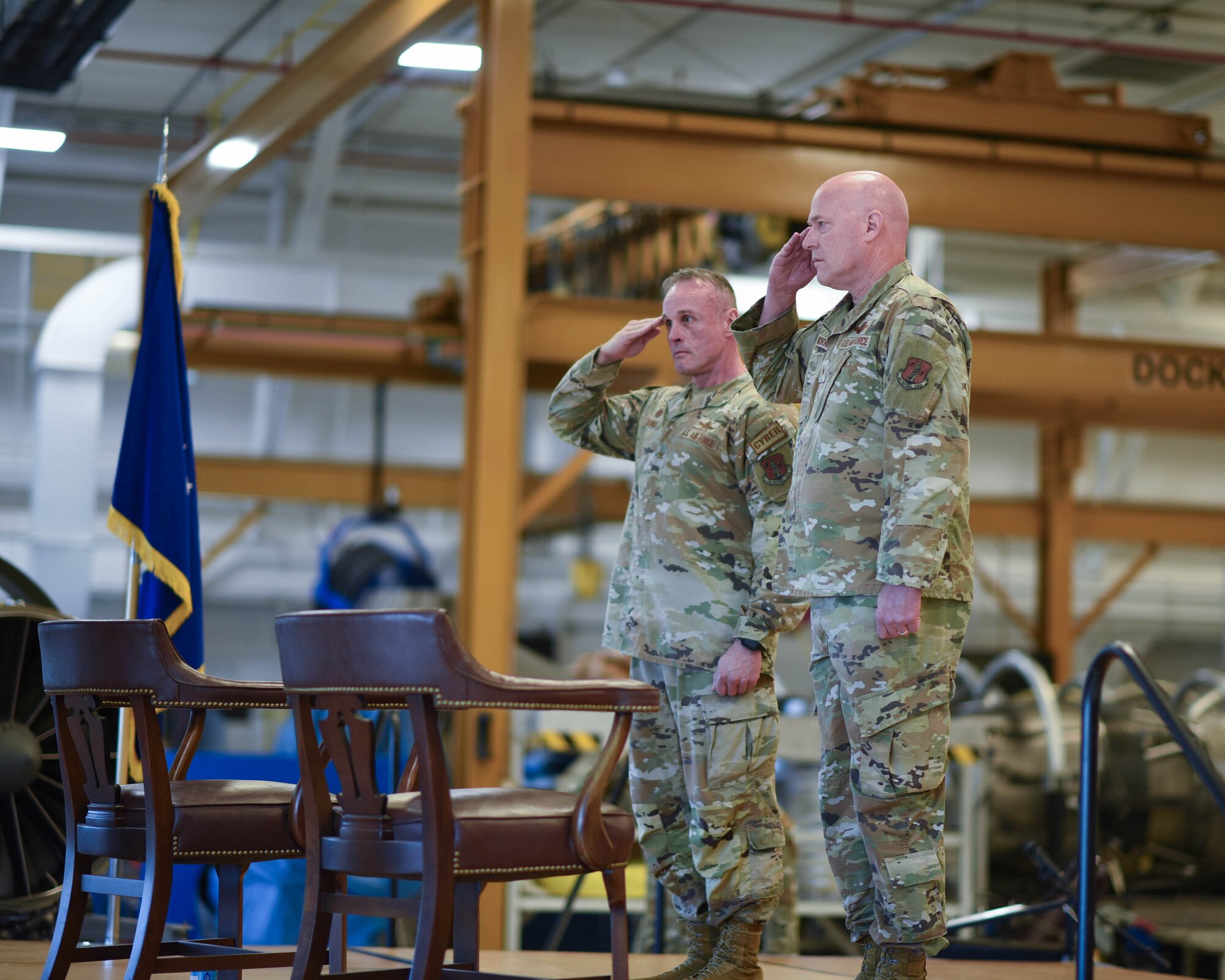 Photos form the 183d Wing Assumption of Command ceremony