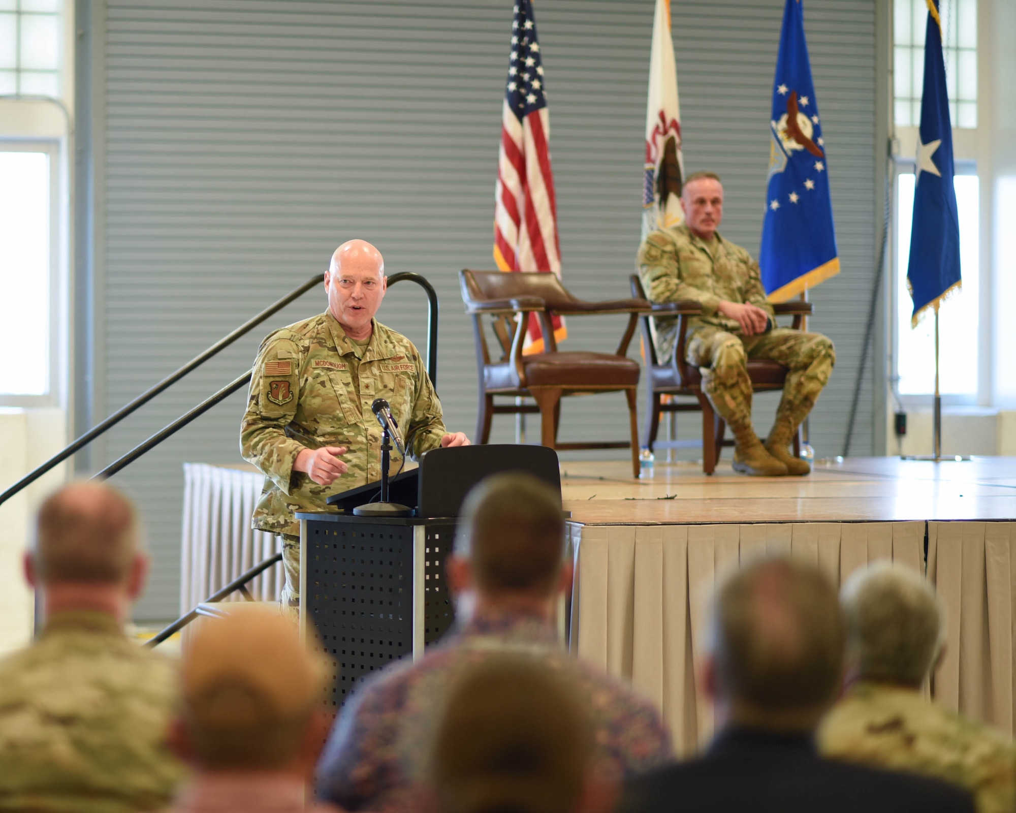 Photos form the 183d Wing Assumption of Command ceremony