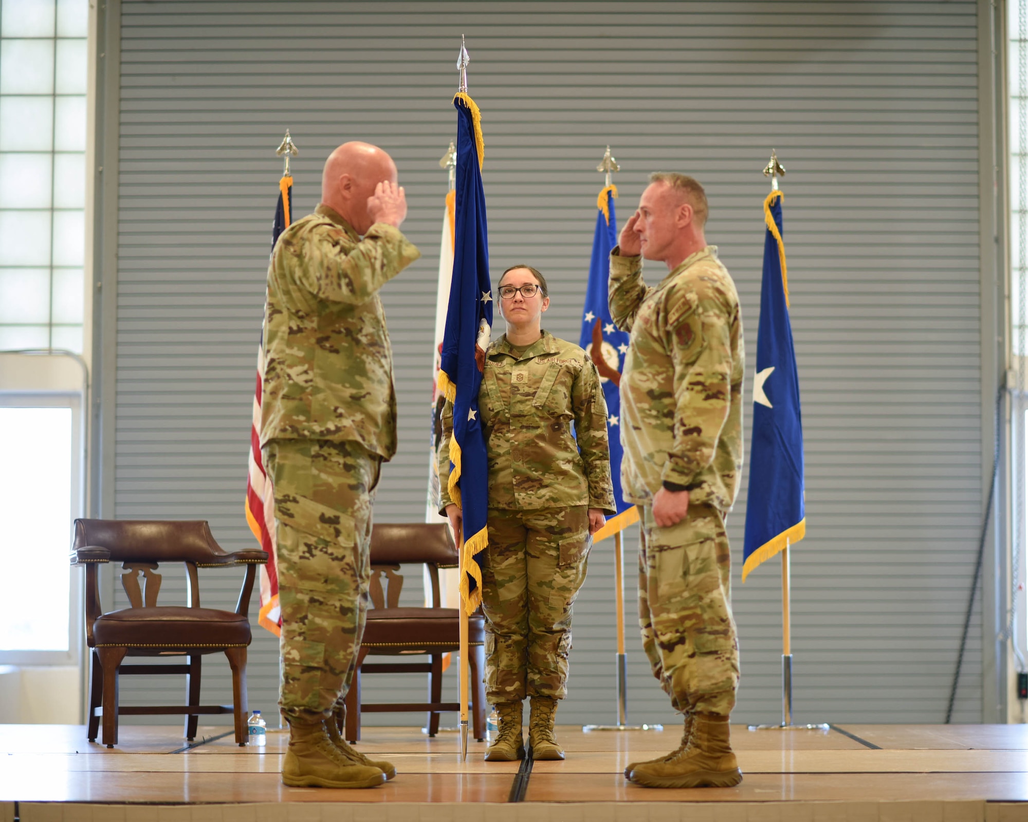 Photos form the 183d Wing Assumption of Command ceremony