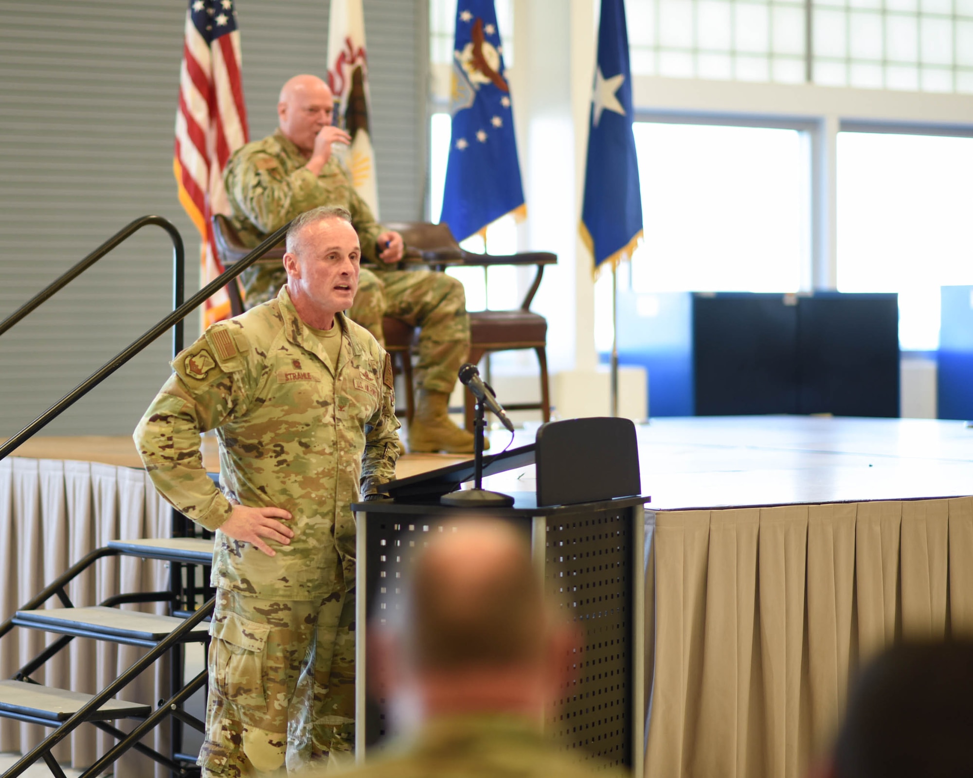 Photos form the 183d Wing Assumption of Command ceremony