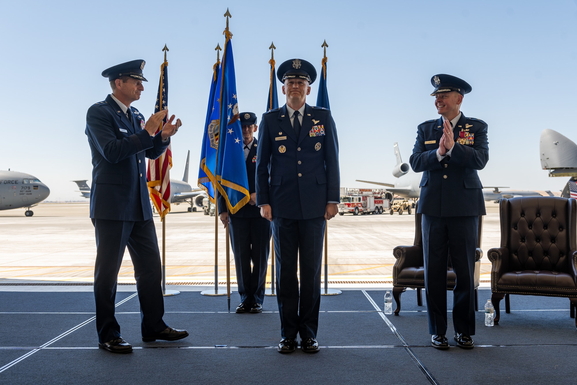 New 60th AMC/CC takes command