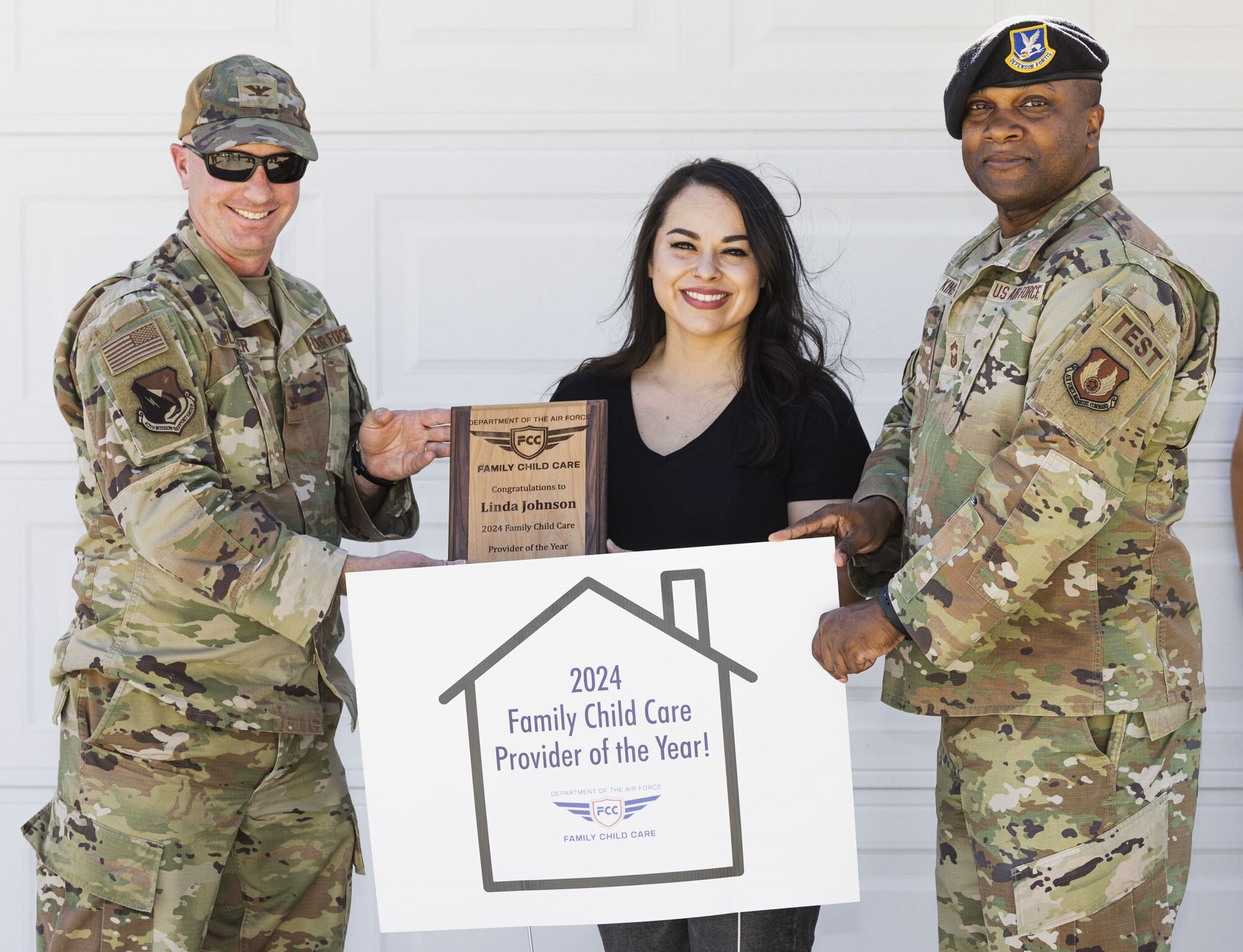 Edwards Family Child Care panel selected Linda Johnson as the 2024 Edwards AFB Family Child Care Provider of the Year.