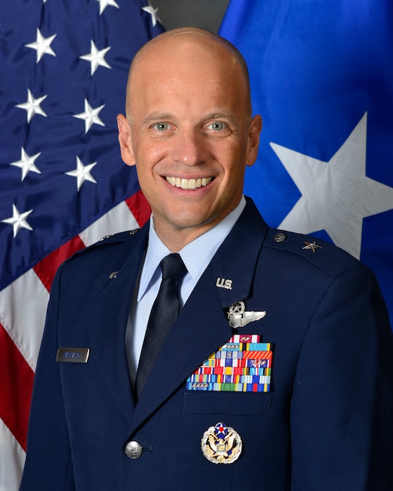 This is the official portrait of Brig. Gen. Mark A. Massaro.