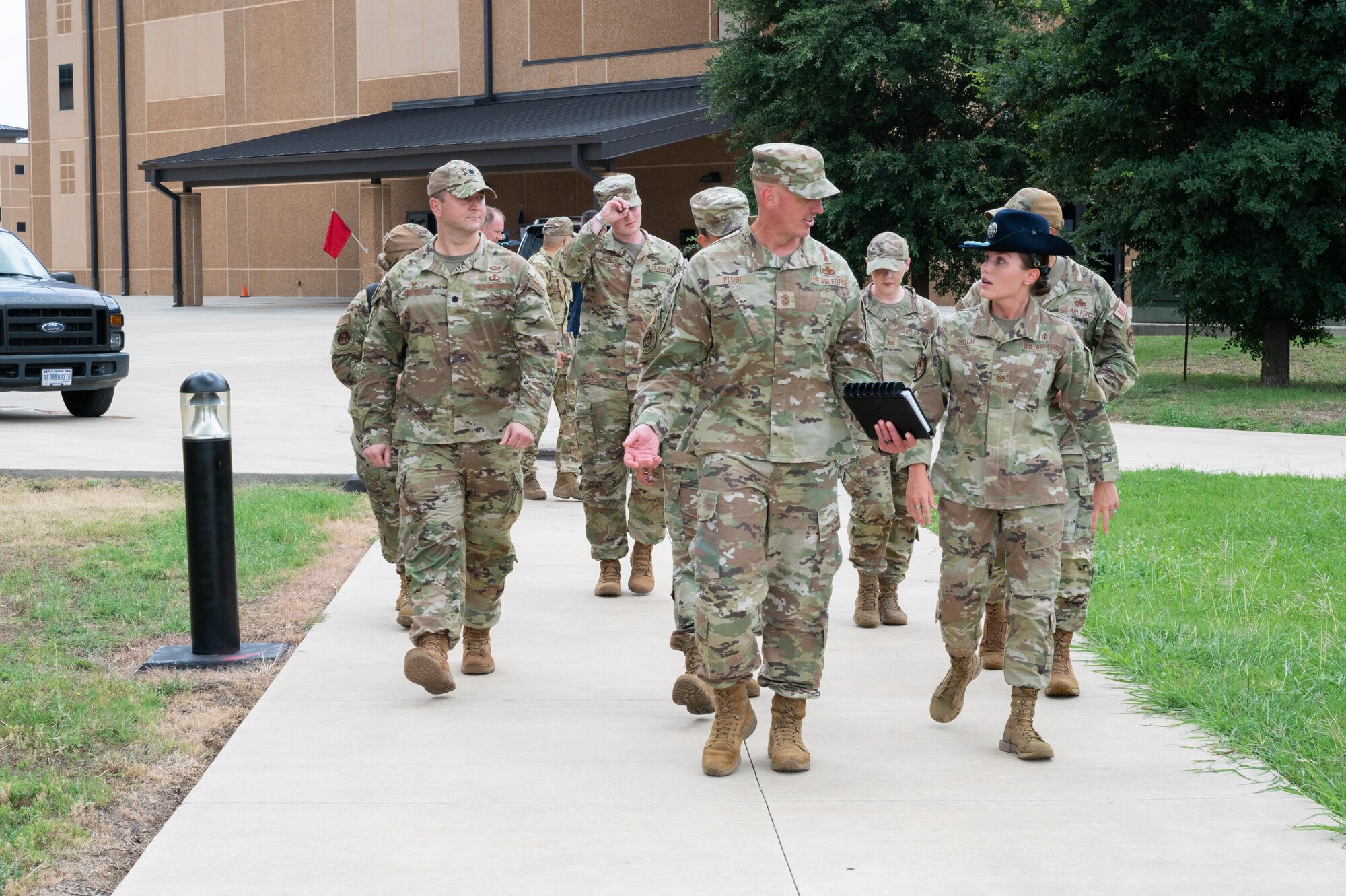 CMSAF makes inaugural visit to Basic Military Training