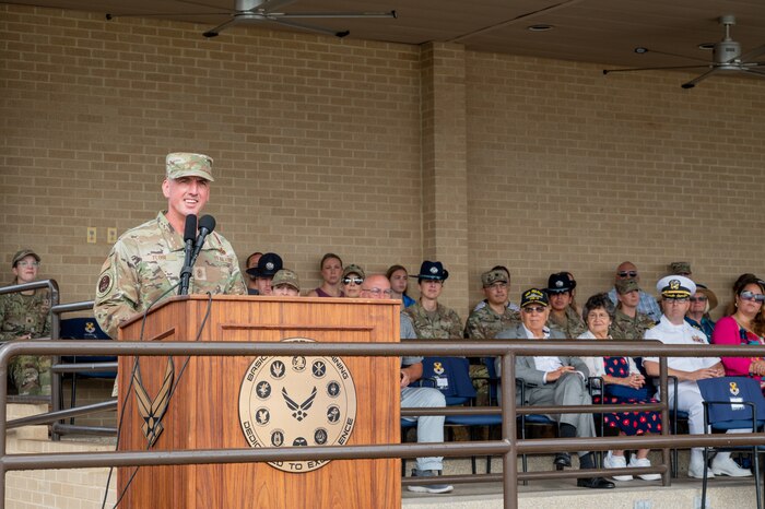 CMSAF makes inaugural visit to Basic Military Training