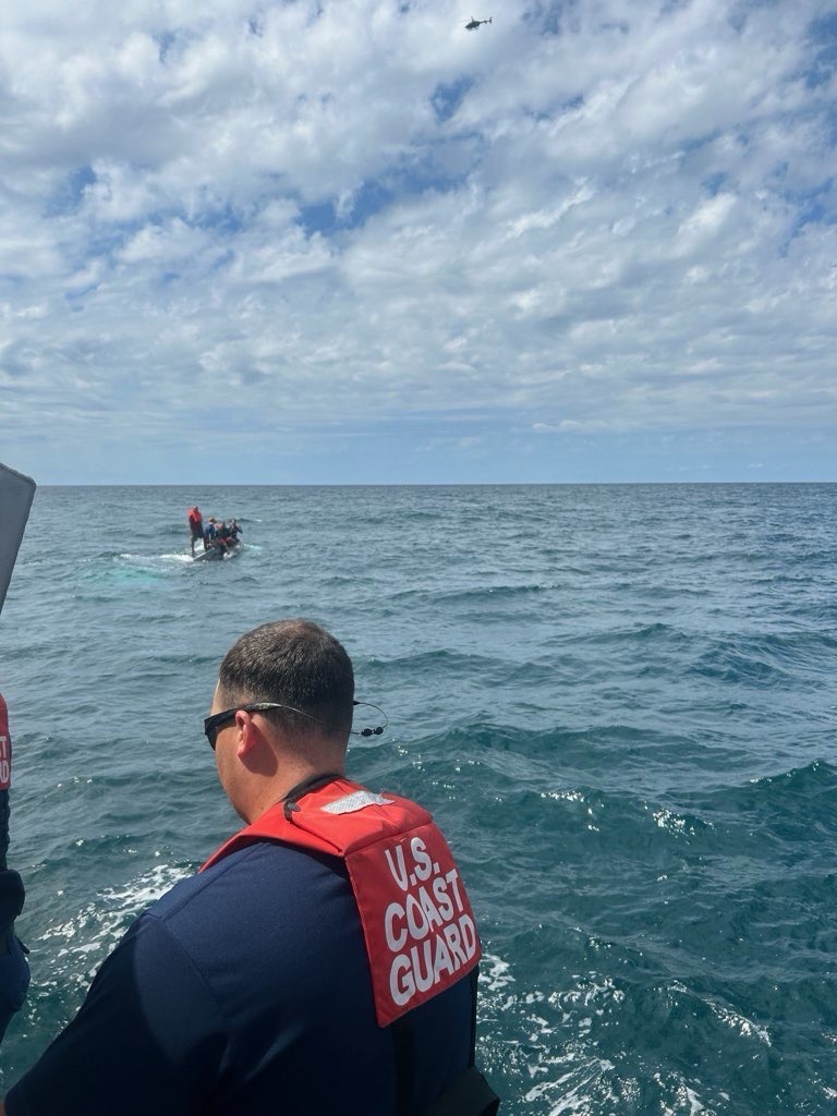 PHOTO RELEASE: Coast Guard rescues 5 after vessel capsizes 11