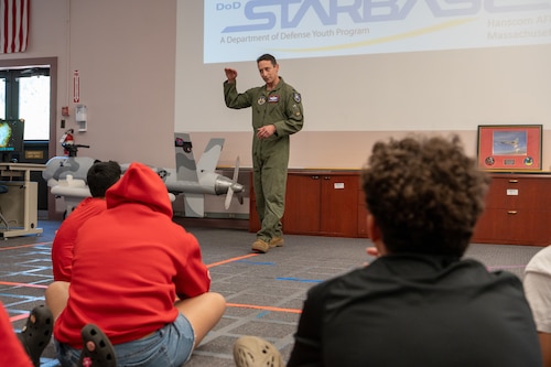 Image of colonel speaking