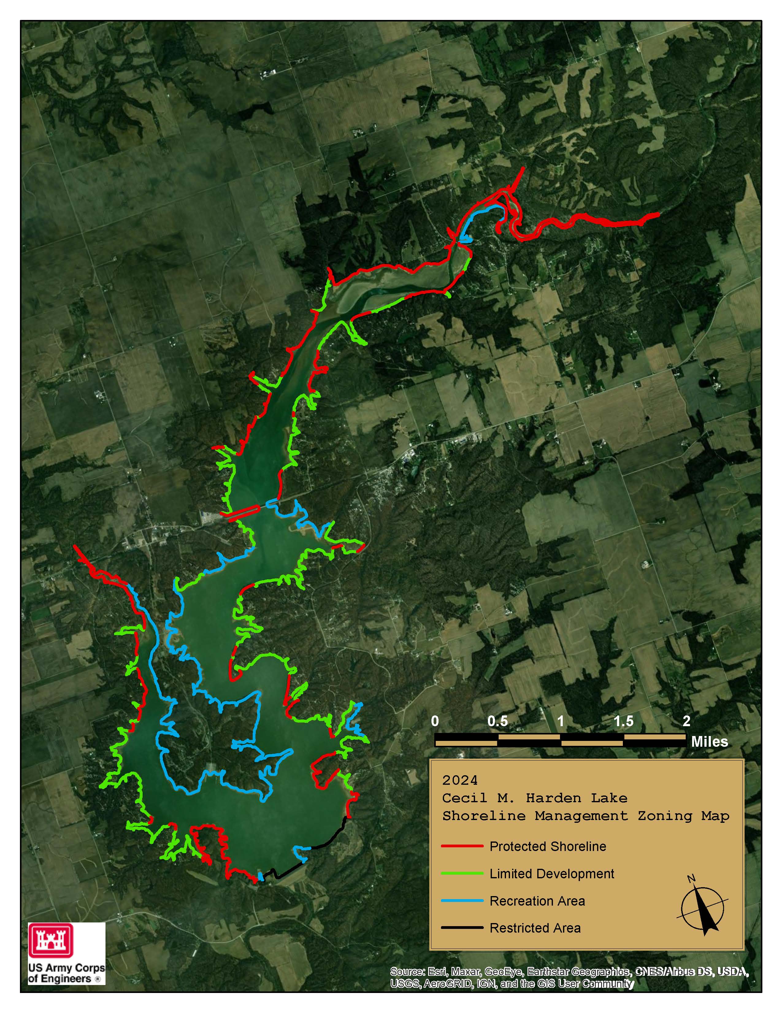 Cecil M. Harden Lake > Great Lakes and Ohio River Division > Projects