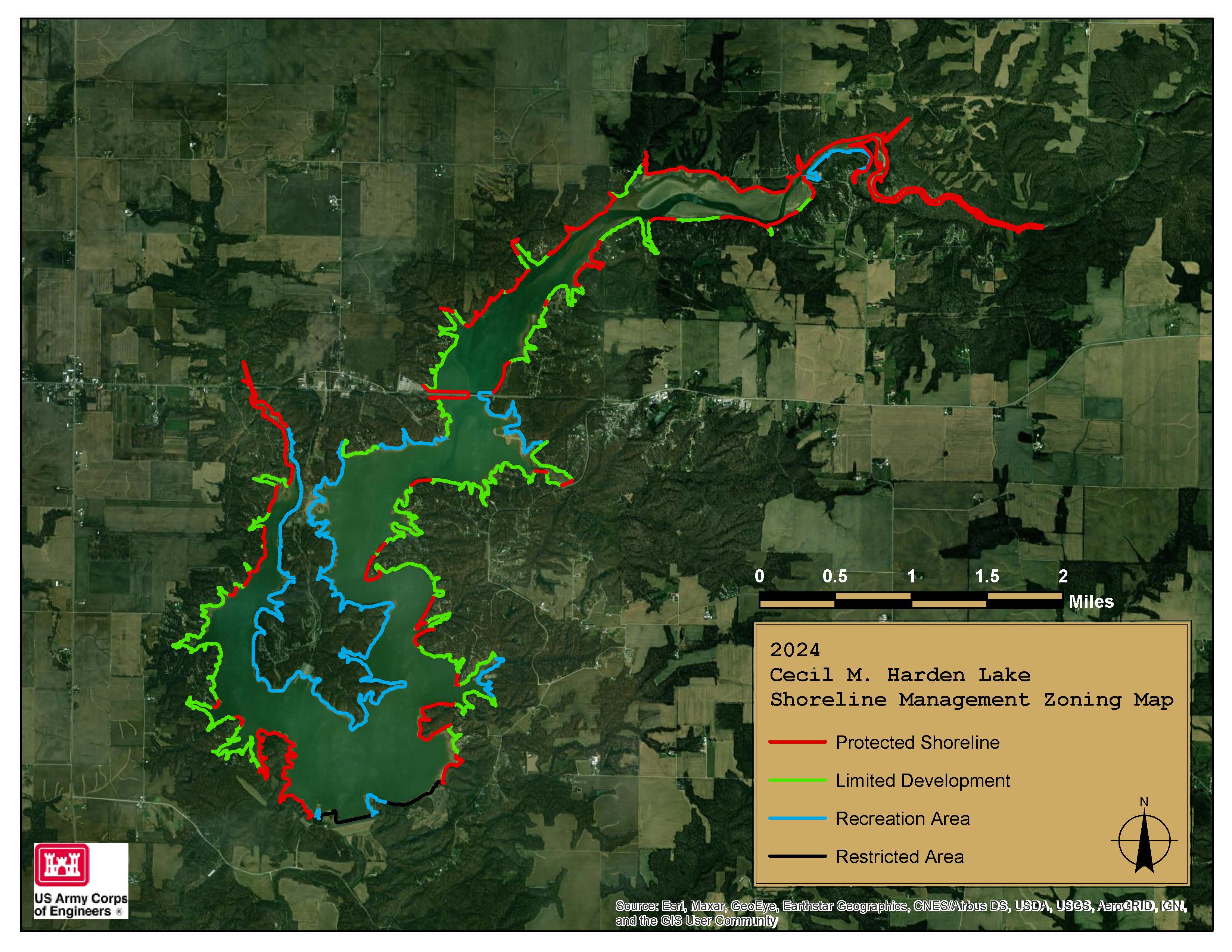 Cecil M. Harden Lake > Great Lakes and Ohio River Division > Projects
