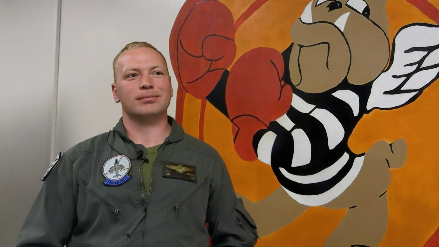 Capt. Sven Jorgensen completed the final training flight at the FRD in order to receive the 7509 MOS, which is reserved for AV-8B Harrier II qualified pilots.