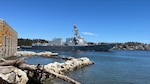 The future USS John Basilone (DDG 122) was delivered to the U.S. Navy, July 8.