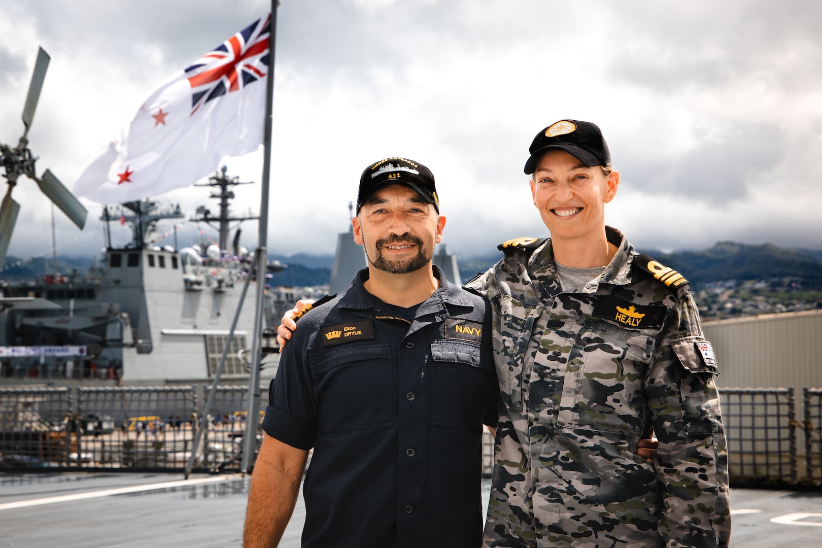 Australian Naval Officer celebrates 20 years of service with friends ...