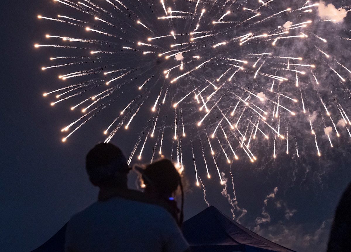 Fireworks Celebration at Liberty 4th of July Festival 2025