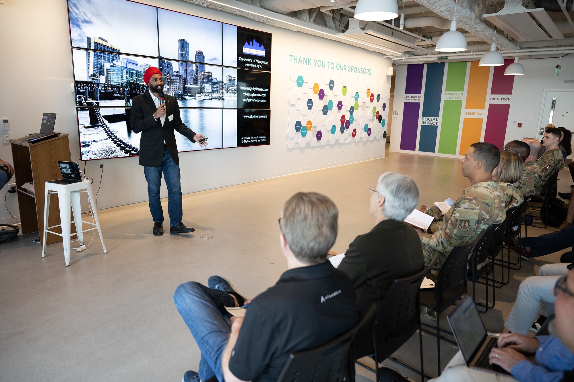 Air Force Labs showcase pitch