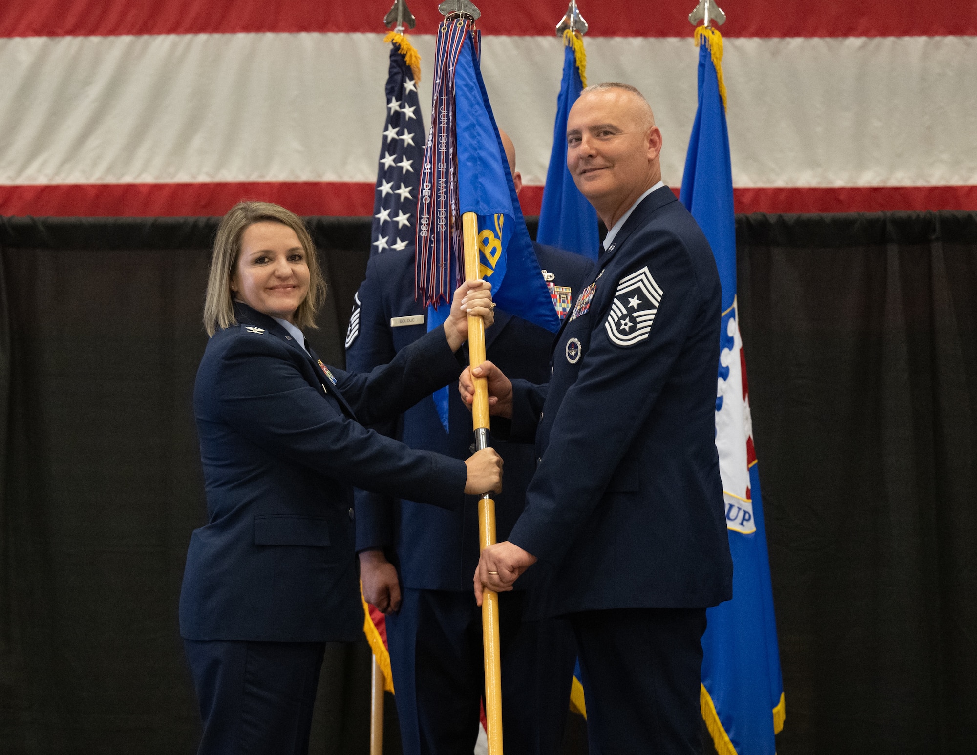 Image of guidon transfer