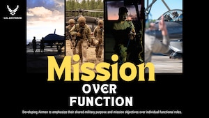 collage of Airmen performing technical tasks with aircraft and weapons