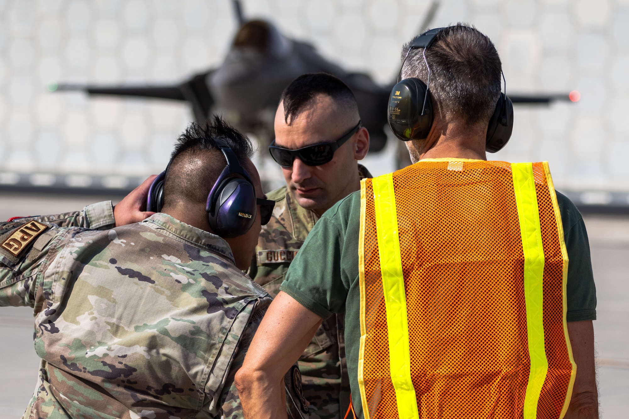 Gucionne supported this year’s IPJ as a liaison between the 379th Air Expeditionary Wing and transient ITAF. Guiccone is originally from Sicily, bringing a familiar culture and language to better support ITAF personnel on their journey to the Indo-Pacific AOR. (U.S. Air Force photo)
