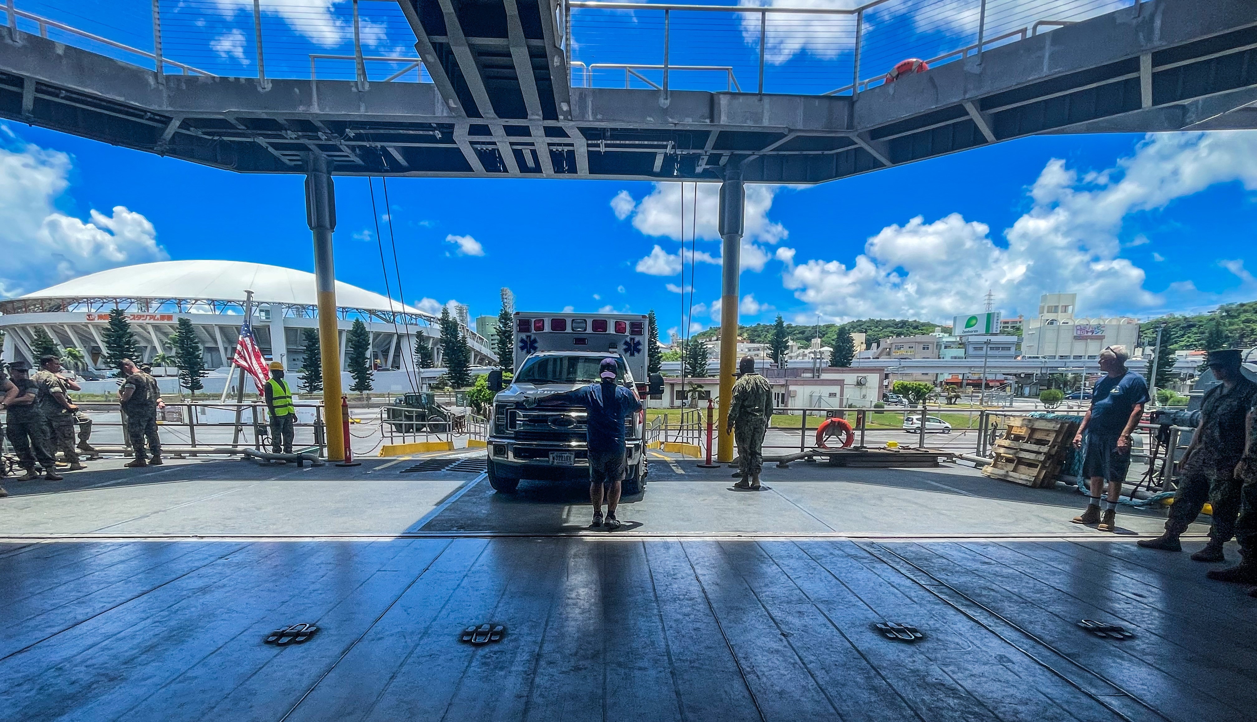 U.S. Naval Hospital Okinawa Coordinated with Sister Services to