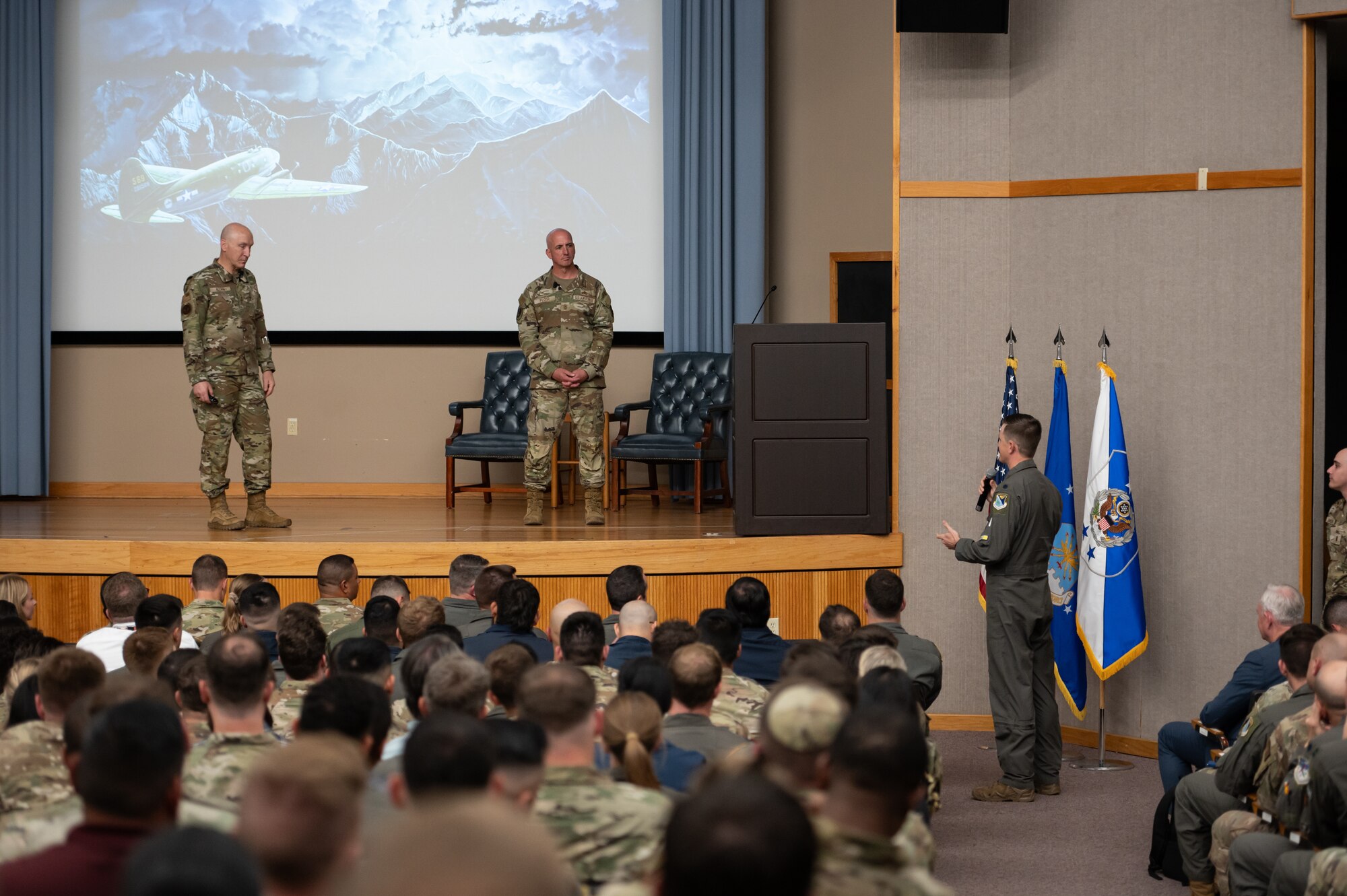 During their tour of Laughlin, participants had the opportunity to engage with a diverse group of personnel, including those from security forces, civil engineering, maintenance, pilot training, key spouses and more.