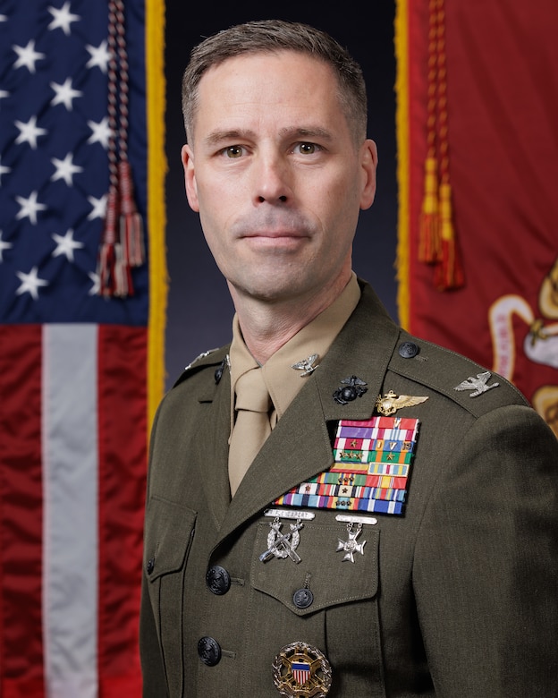 Colonel Andrew M. Turner, Commanding Officer, Marine Aviation Training Support Group 21, NAS Pensacola, Pensacola, FL