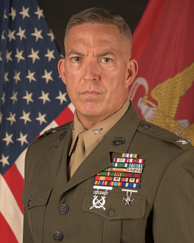 Colonel Carl J. Punzel, Commanding Officer, Marine Aviation Training Support Group 23, NAS Pensacola, Pensacola, FL