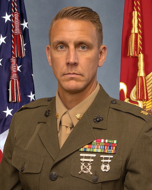 Major Patrick L. McConnell > 1st Marine Corps District > Biography