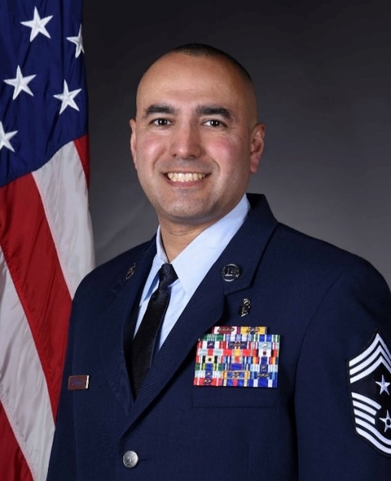 CMSgt Martin Castillo, 317th AW command chief