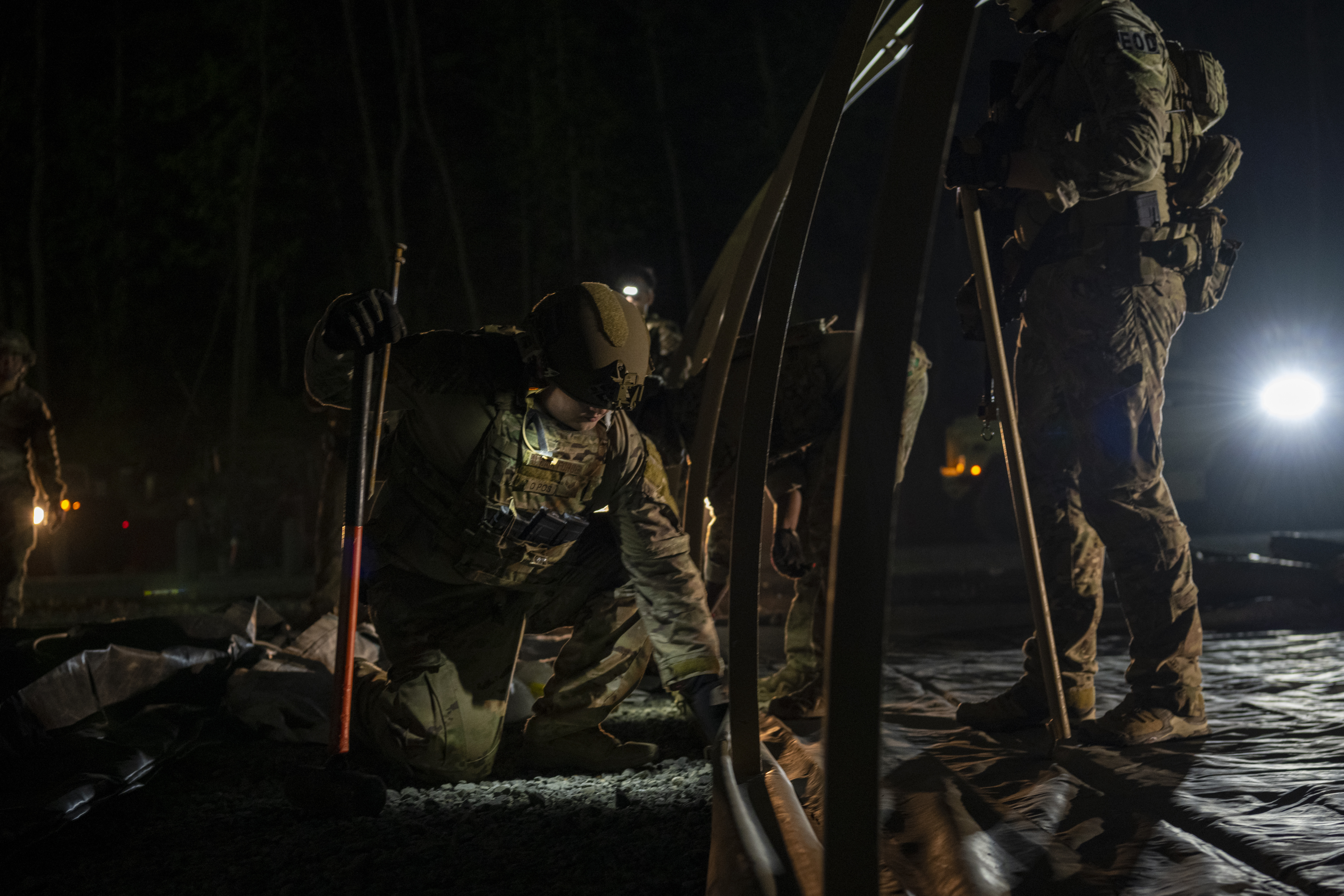 Air Force, Marines EOD train together in Tanuki Bandit 24 Air Force, Marines EOD train together in Tanuki Bandit 24