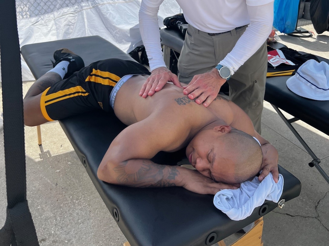 Physical Therapist at the 2024 Department of Defense Warrior Games