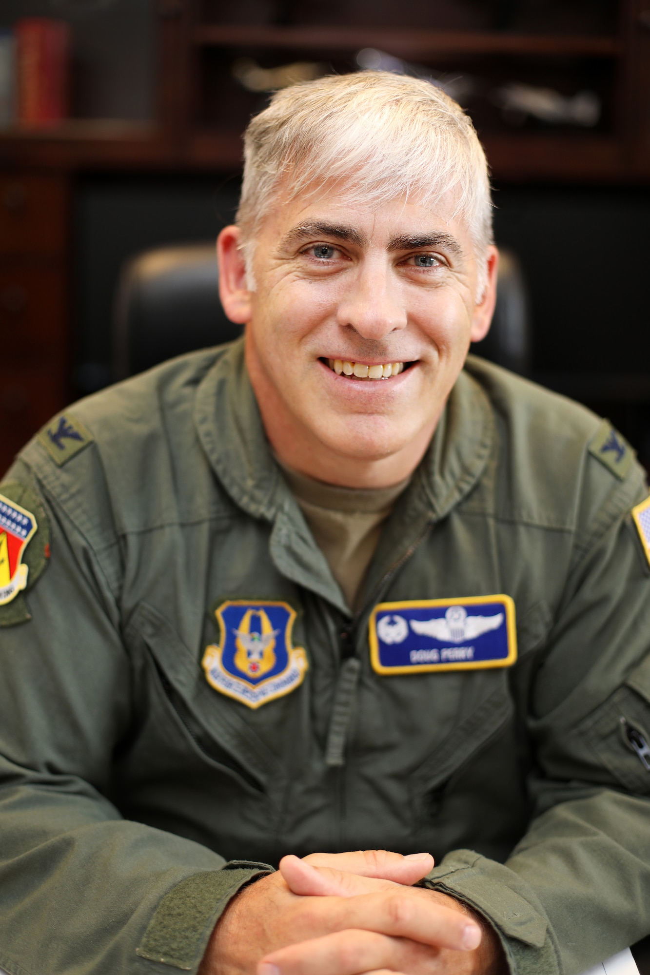 Col. Douglas A. Perry Jr. is the 445th Airlift Wing commander.