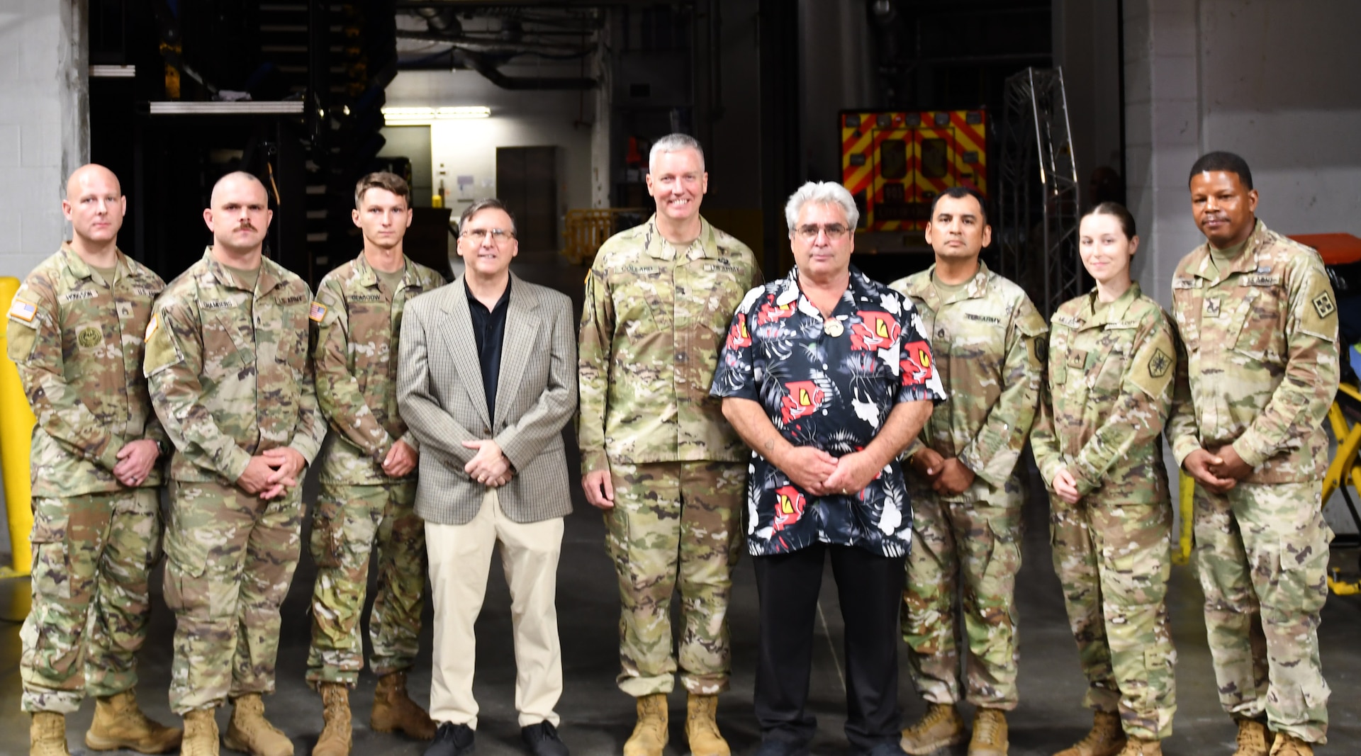 AR-MEDCOM DCG Collard leads affirmation of enlistment ceremony at Arena Football game