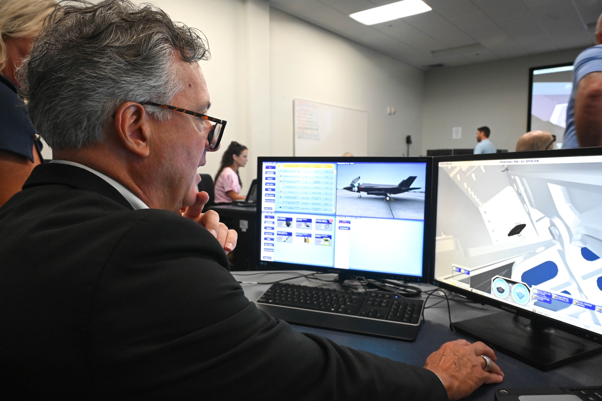 The 33rd Fighter Wing hosted an immersion tour for community leaders from the surrounding areas of Ebbing Air National Guard Base, Arkansas, July 10, 2024.
