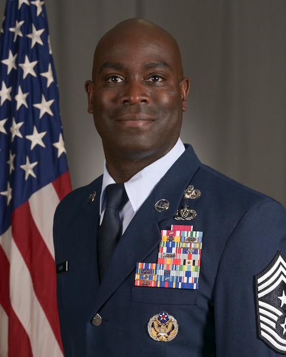 Official photo of Chief Master Sgt. Ralph E. Oliver, 1st Special Operations Wing Command Chief Master Sergeant.