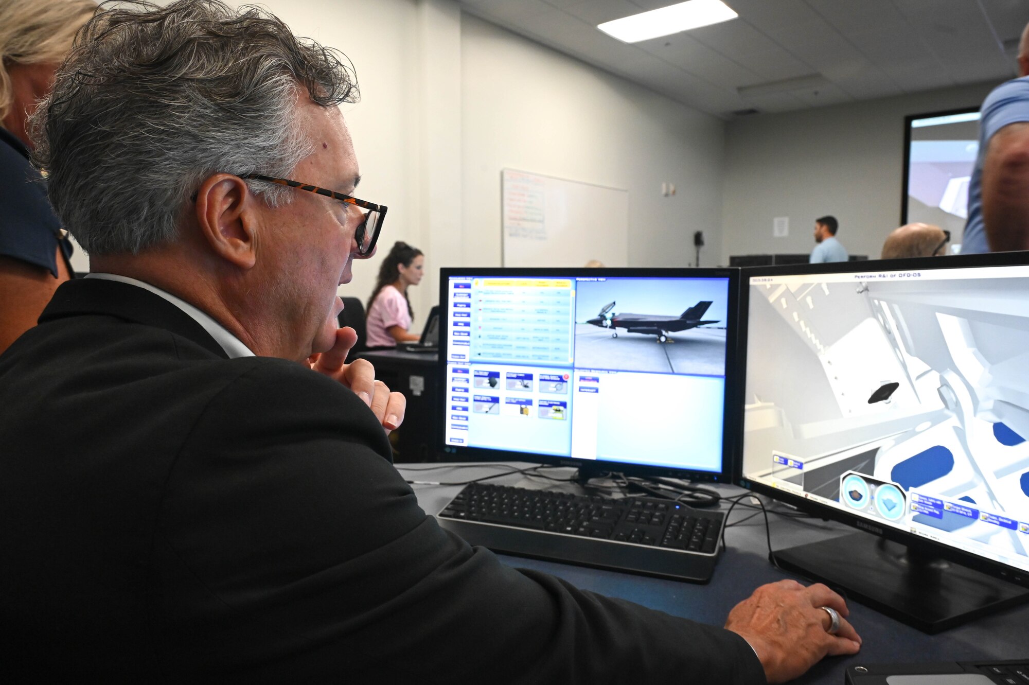 The 33rd Fighter Wing hosted an immersion tour for community leaders from the surrounding areas of Ebbing Air National Guard Base, Arkansas, July 10, 2024.
