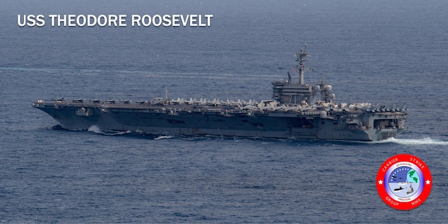 The Theodore Roosevelt Carrier Strike Group (TRCSG) arrived in the U.S. 5th Fleet area of operations July 12 to deter aggression, promote regional stability, and protect the free flow of commerce in the region.