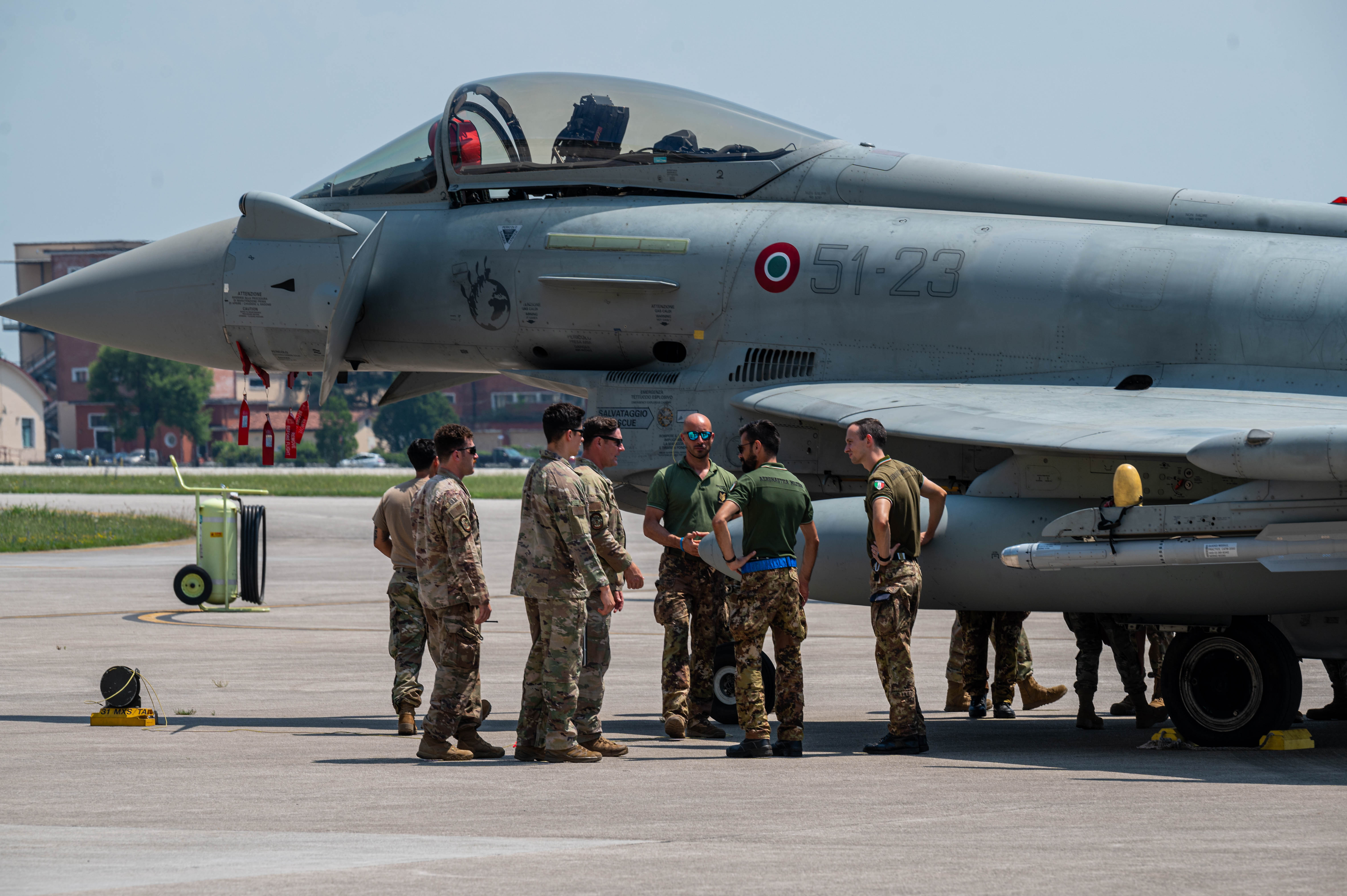 31st FW trains with Italian air force Eurofighters > Aviano Air Base ...