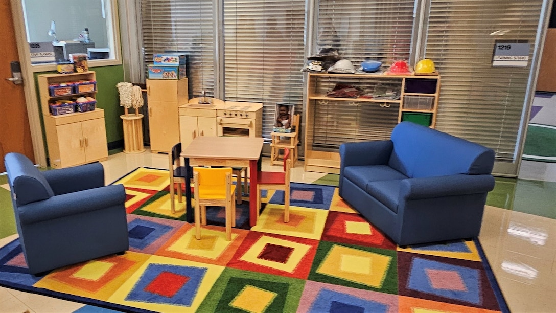 This newly renovated interactive learning area at DoDEA Americas' Crossroads Elementary School onboard Marine Corps Base Quantico is ready to foster creativity and critical thinking among Prekindergarten students. These spaces are essential in laying the groundwork for lifelong learning and success. DoDEA Americas is rolling out full-day Prekindergarten programs at 28 schools this August. The Universal Prekindergarten Program creates a supportive and engaging learning environment, enhancing various aspects of child development and preparing students for a smooth transition into kindergarten. DoDEA operates as a field activity of the Office of the Secretary of Defense. It is responsible for planning, directing, coordinating, and managing pre-kindergarten through 12th-grade educational programs for the Department of Defense. DoDEA operates 160 accredited schools in 8 districts in 11 foreign countries, seven states, Guam, and Puerto Rico. DoDEA Americas has 50 schools and is committed to excellence in education, fostering well-rounded, lifelong learners ready to succeed in a dynamic world.