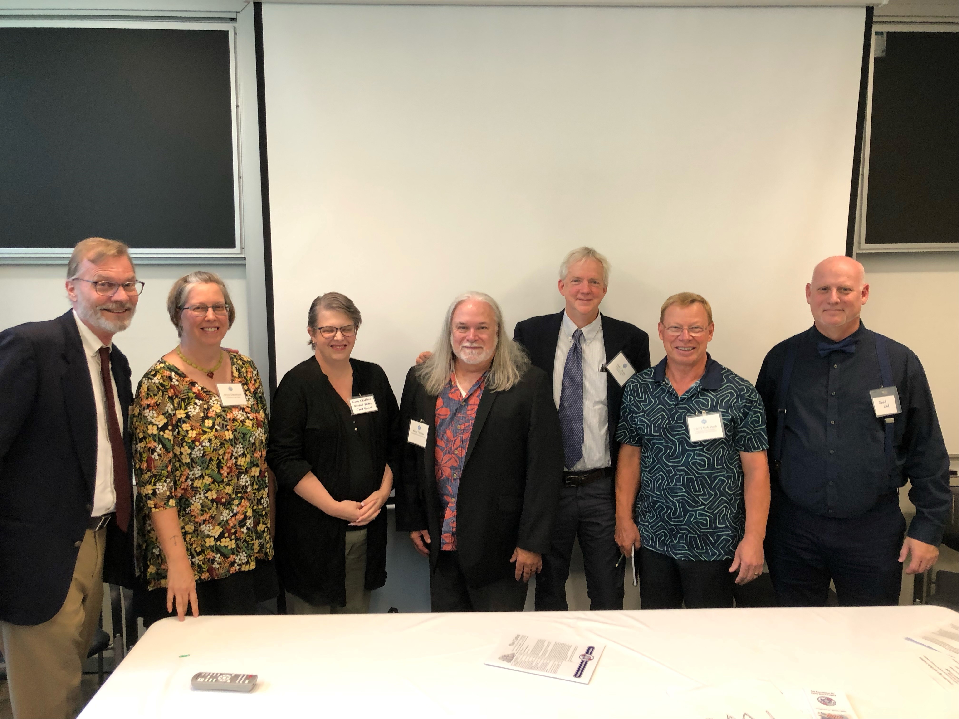 2023 USCG Historian's Office Participants at McMullen Naval History