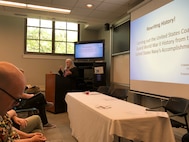 2023 USCG Historian's Office Participants at McMullen Naval History Symposium, USNA