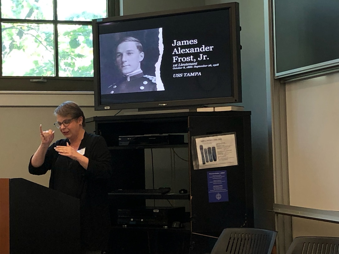 2023 USCG Historian's Office Participants at McMullen Naval History Symposium, USNA