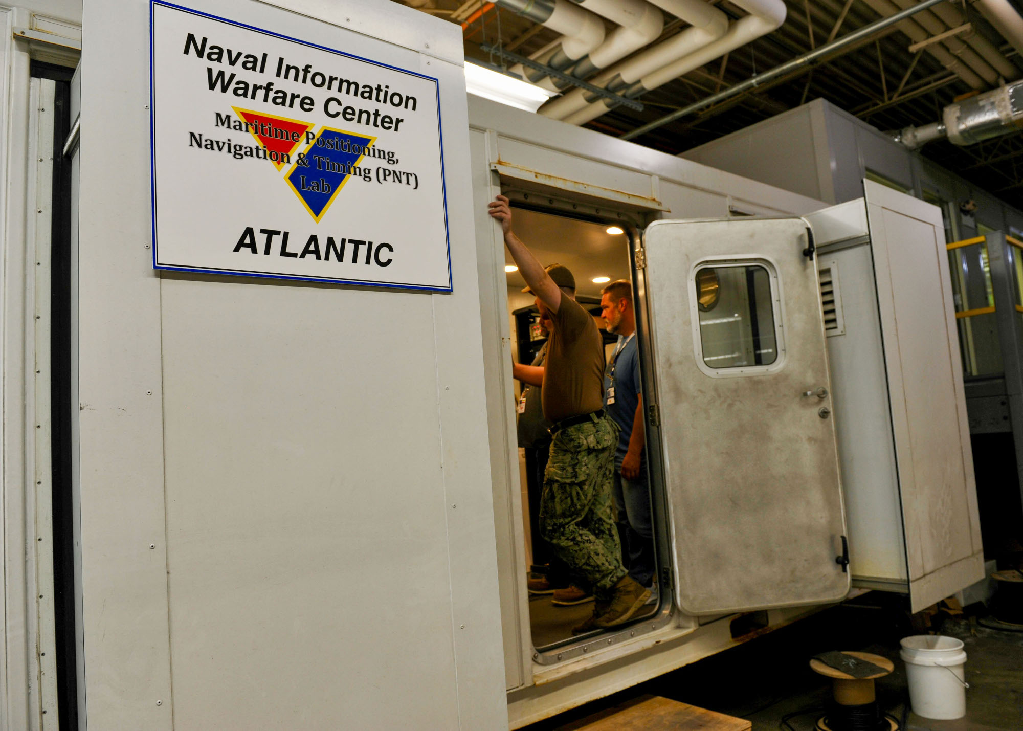 Hampton Roads Sailors and government civilians attend training in the NIWC Atlantic Mobile Training Lab (MTL), part of a week of training for fast-attack submarines, June 24-28, 2024.